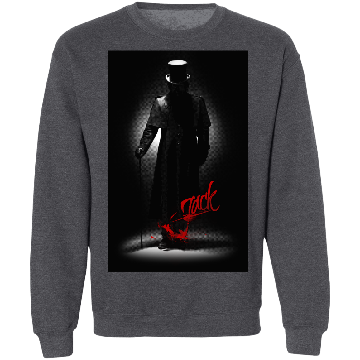 "JACK" Crewneck Pullover Sweatshirt  8 oz.