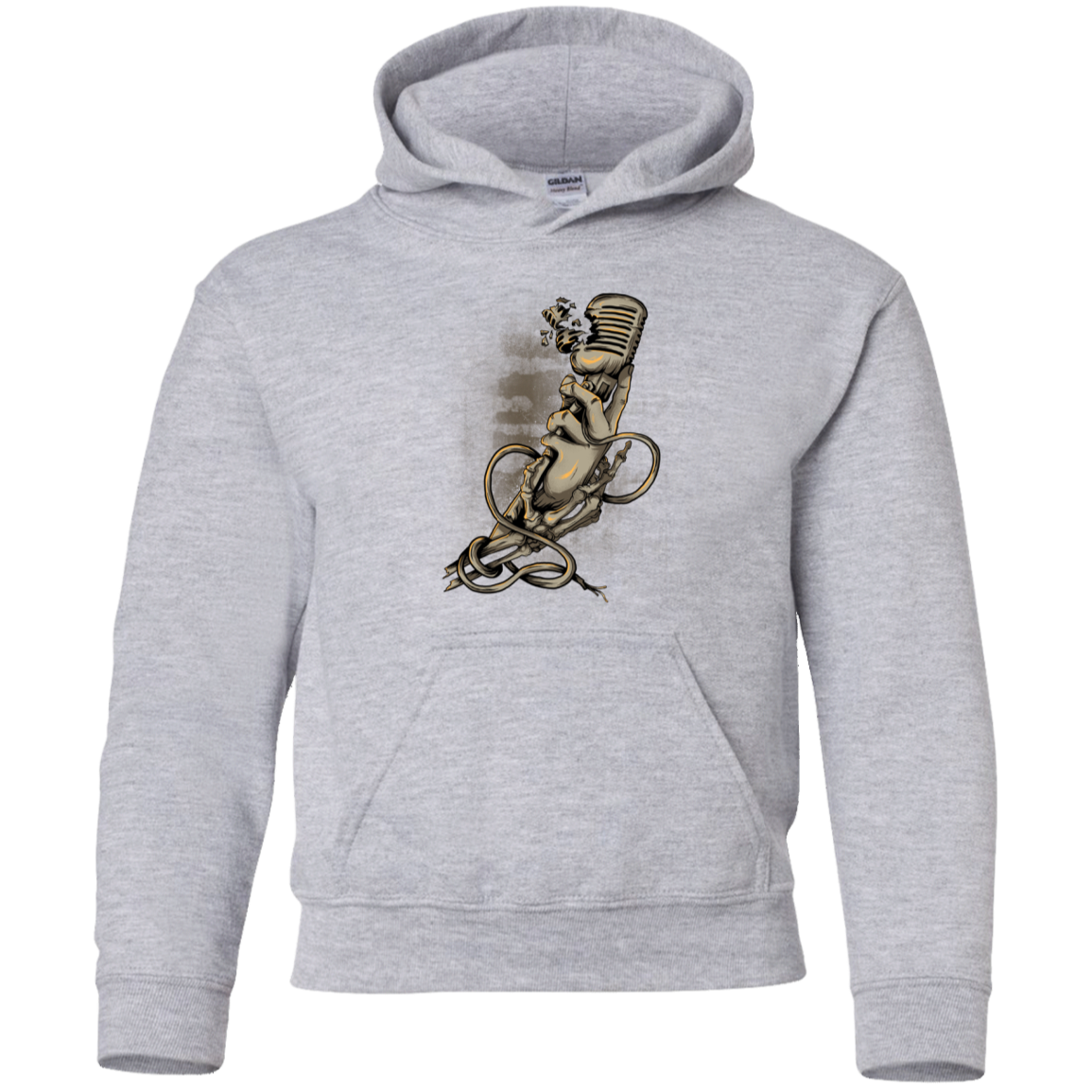 "MICROPHONE FIEND" Youth Pullover Hoodie