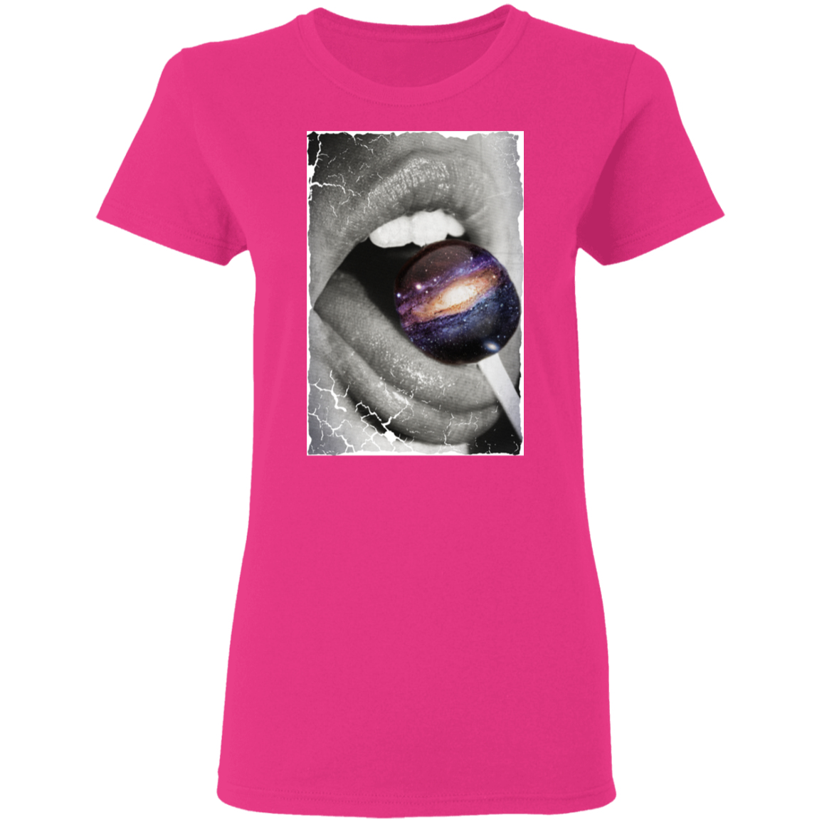 "GALACTIC TASTE" Ladies' 5.3 oz. T-Shirt