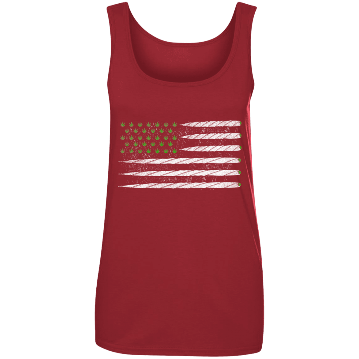 "JOINT FLAG" Ladies' 100% Ringspun Cotton Tank Top