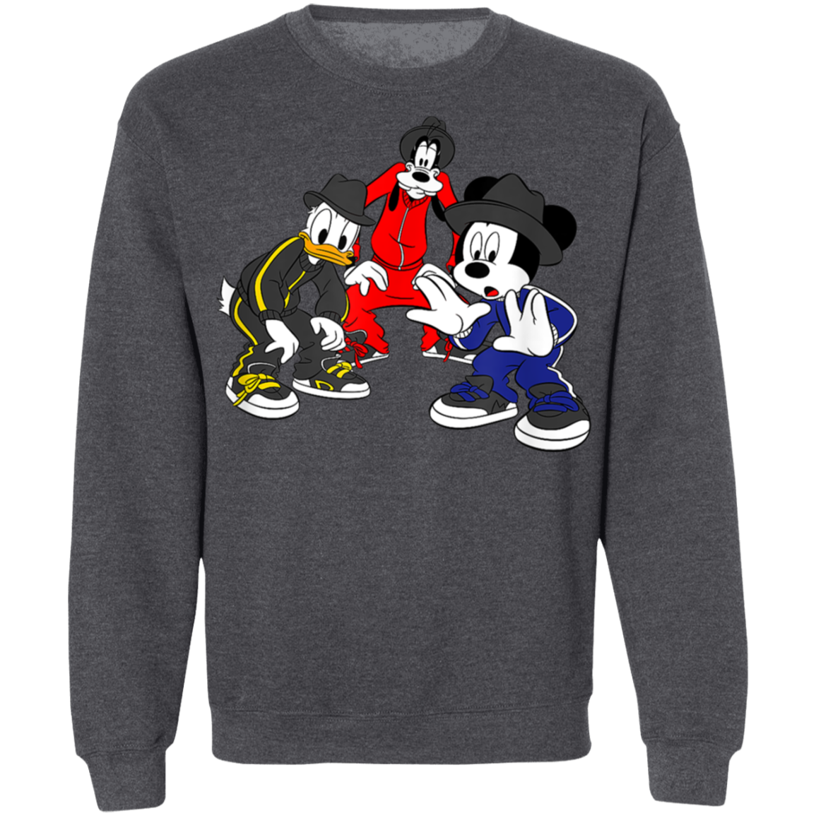 "CARTOON CYPHA" Crewneck Pullover Sweatshirt