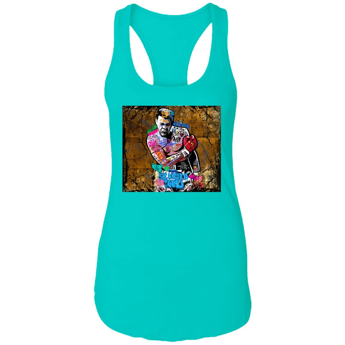 "THE GREATEST" Ladies Ideal Racerback Tank