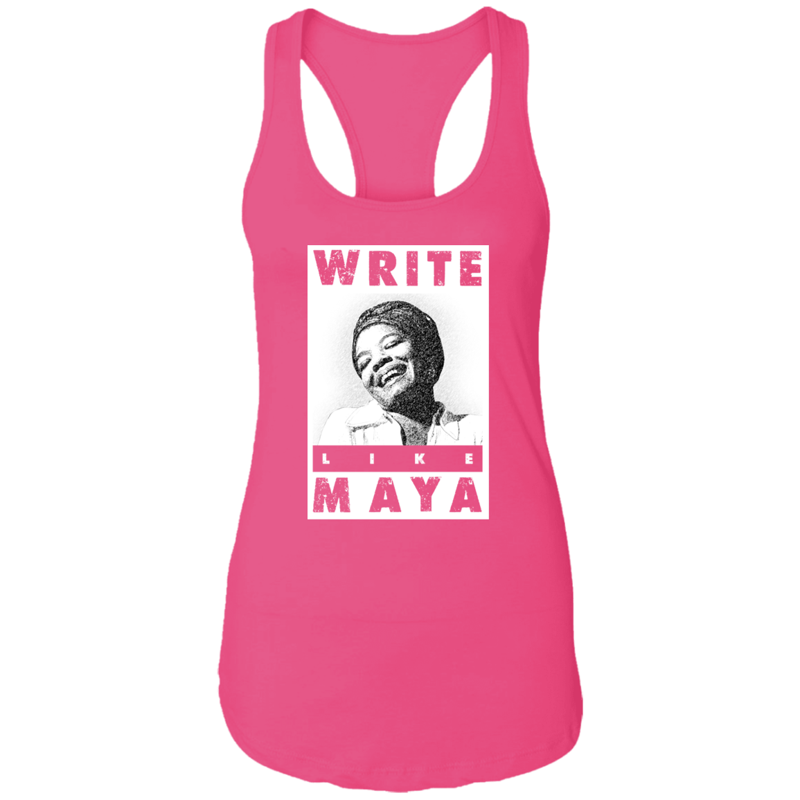 "LIKE MAYA" Ladies Ideal Racerback Tank