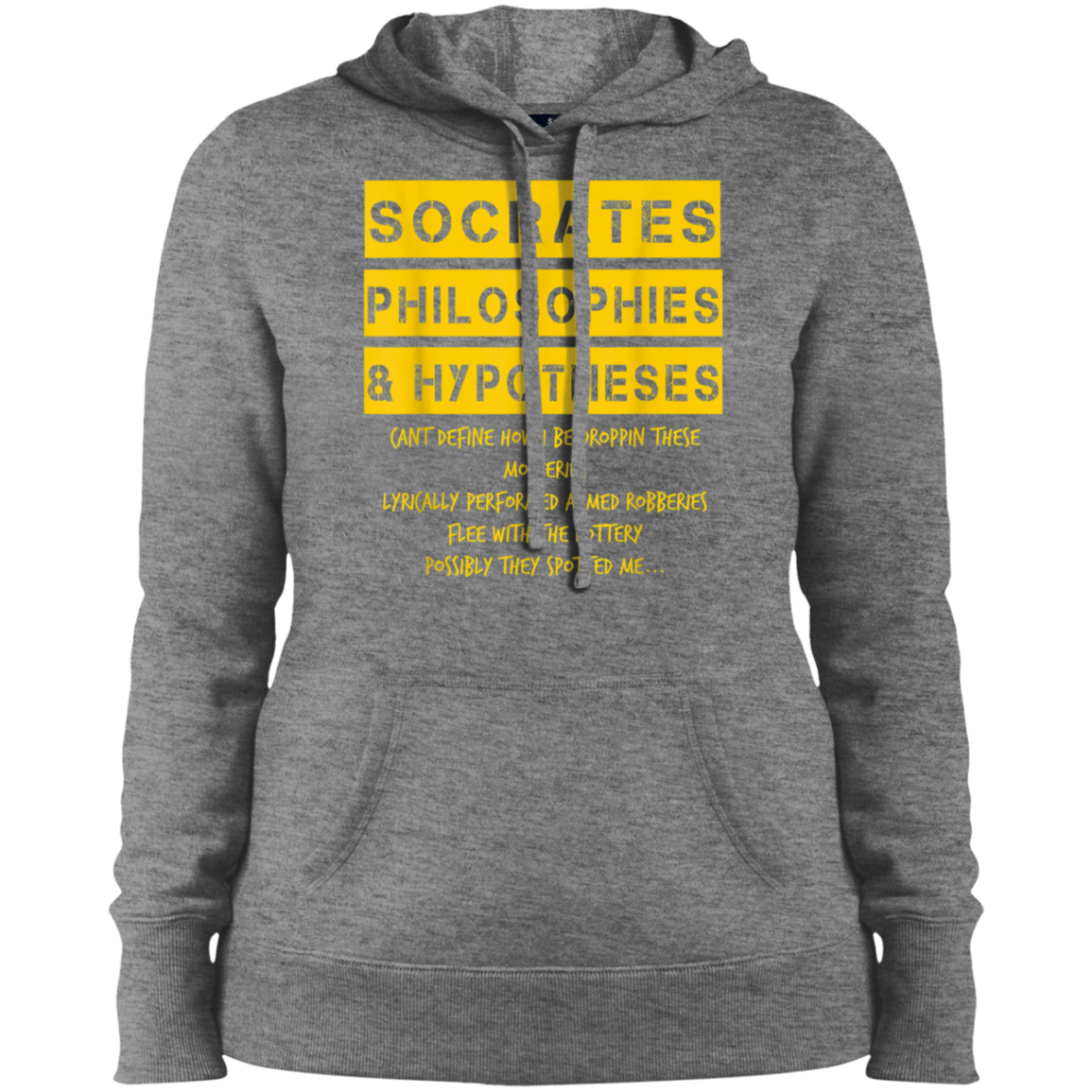 "SOCRATES" Ladies' Pullover Hooded Sweatshirt