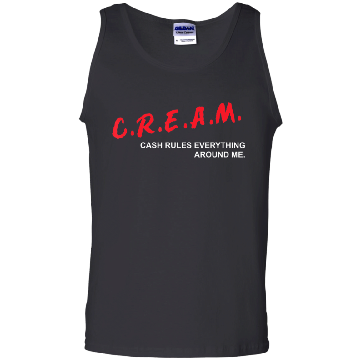 "CREAM" 100% Cotton Tank Top