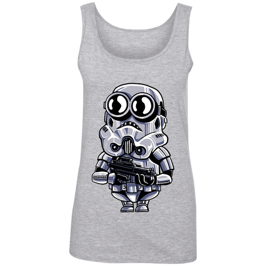 "MINION TROOPER" Ladies' 100% Ringspun Cotton Tank Top