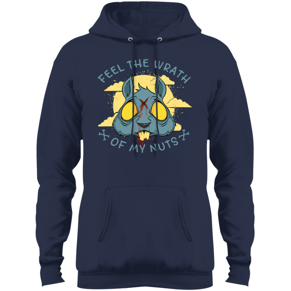 "FEEL THE WRATH" Core Fleece Pullover Hoodie