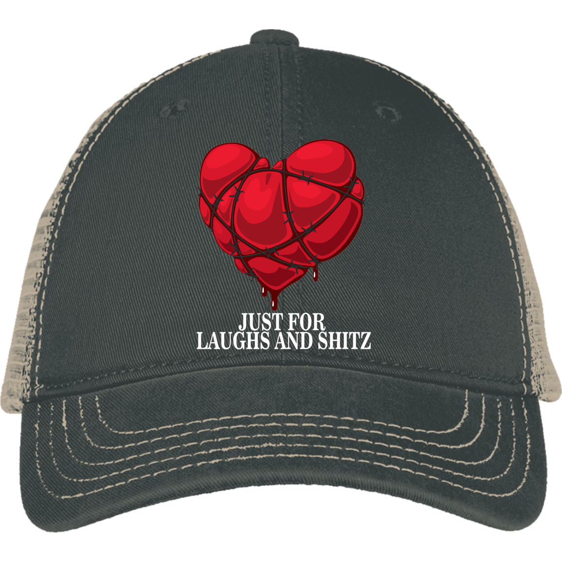 "MY BLOODY HEART" Mesh Back Cap