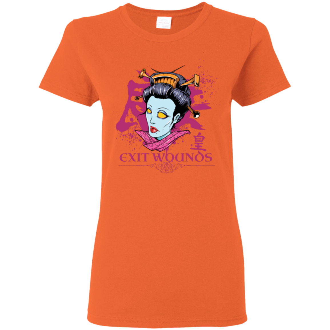 "EXIT WOUNDS" Ladies' 5.3 oz. T-Shirt