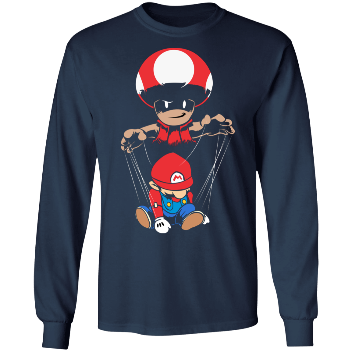 MARIO DOLL" LS Ultra Cotton T-Shirt