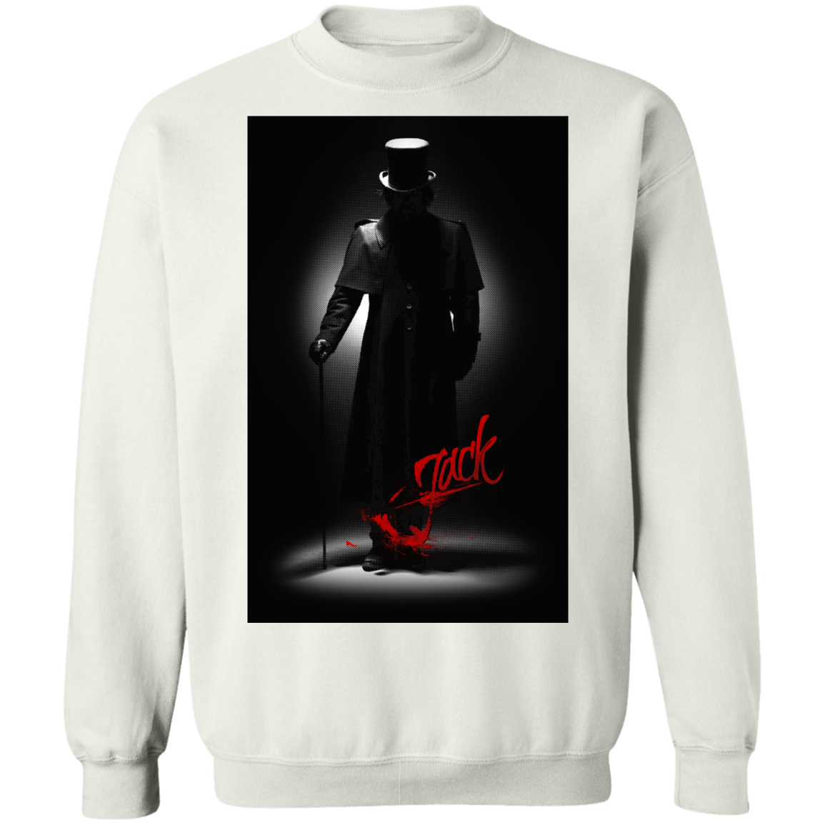 "JACK" Crewneck Pullover Sweatshirt  8 oz.