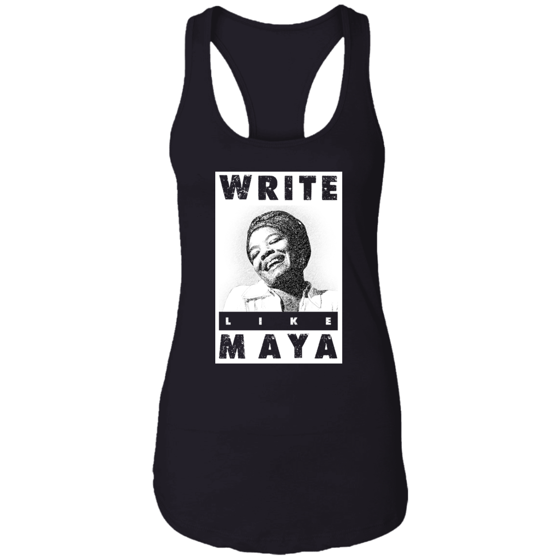 "LIKE MAYA" Ladies Ideal Racerback Tank