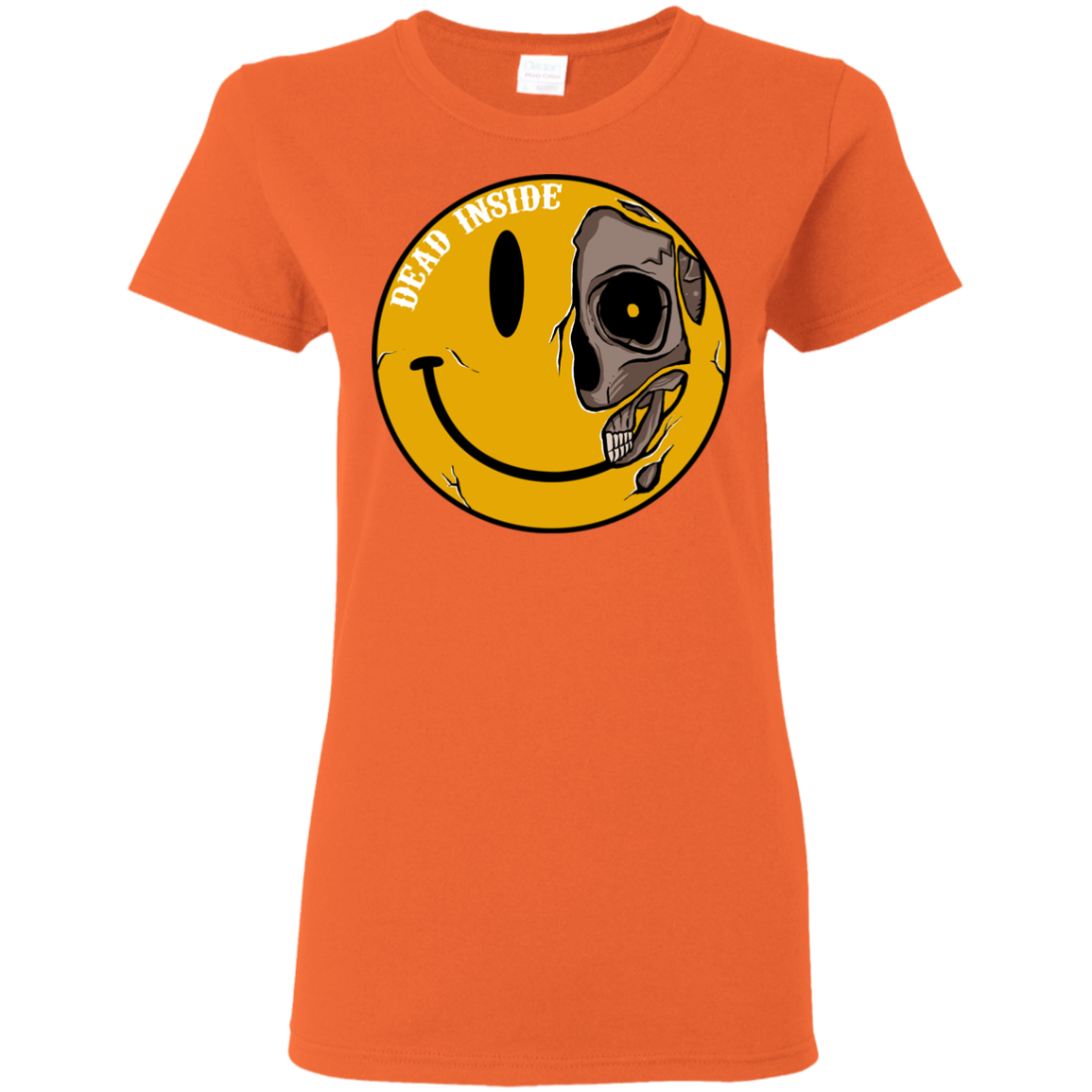 "DEAD INSIDE" Ladies' 5.3 oz. T-Shirt