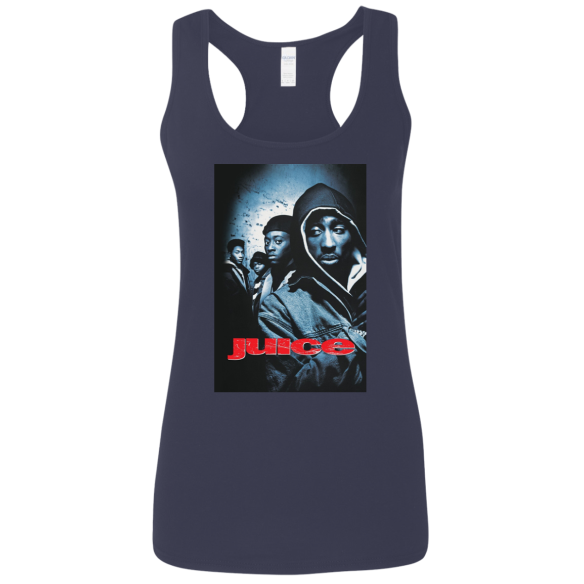 "JUICE" Ladies' Softstyle Racerback Tank