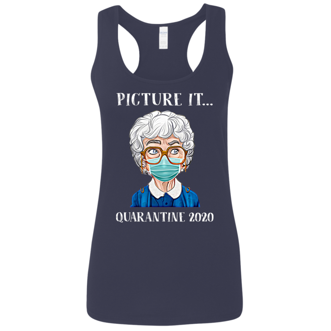 "PICTURE IT" Ladies' Softstyle Racerback Tank