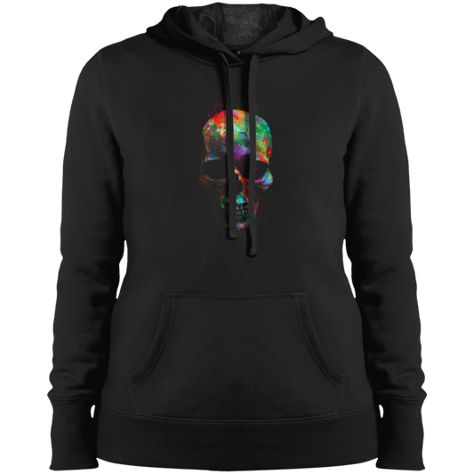 "RADIANT SKULL" Ladies' Pullover Hooded Sweatshirt