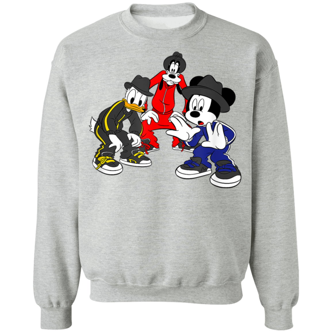 "CARTOON CYPHA" Crewneck Pullover Sweatshirt