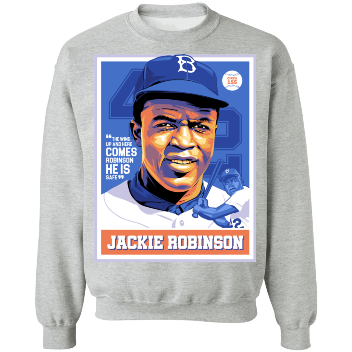 "JACKIE" Crewneck Pullover Sweatshirt