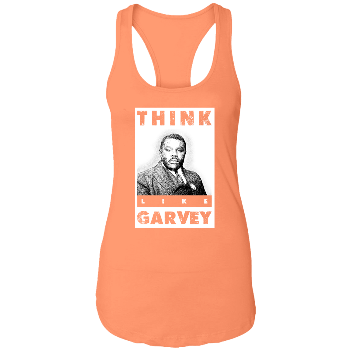 "LIKE GARVEY" Ladies Ideal Racerback Tank