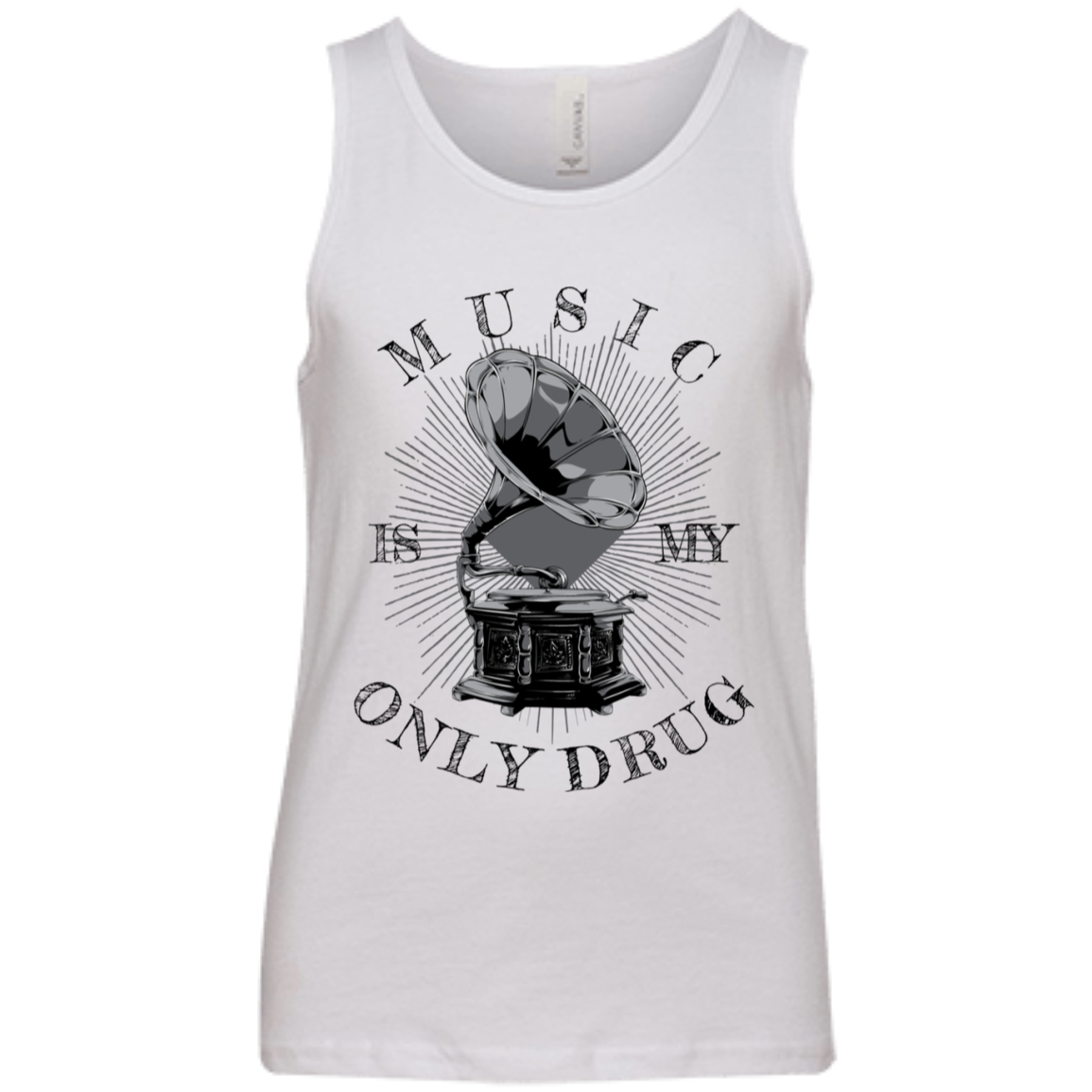 "MUSIC" Youth Jersey Tank