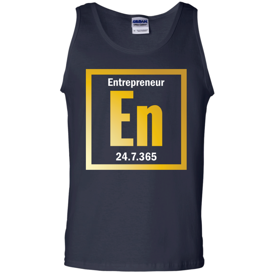 "En" 100% Cotton Tank Top