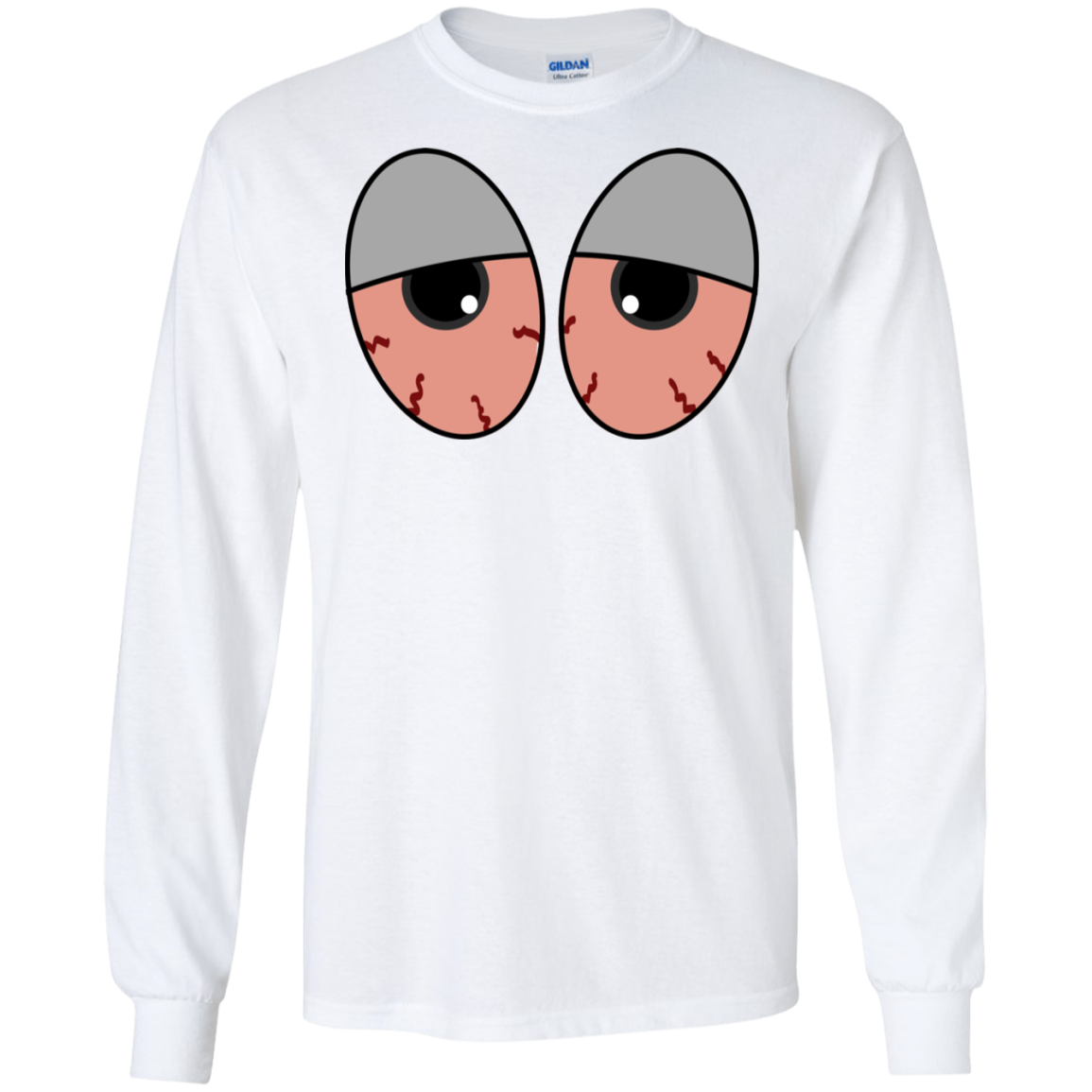 "RED EYES" LS Ultra Cotton T-Shirt