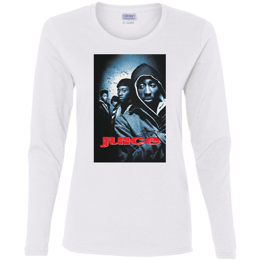"JUICE" Ladies' Cotton LS T-Shirt