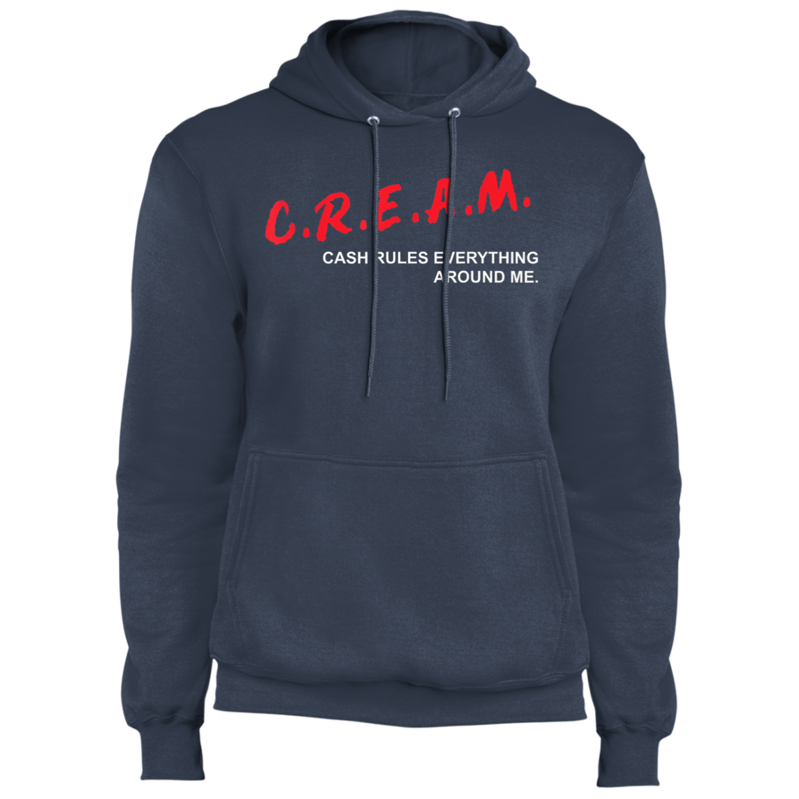 "CREAM" Core Fleece Pullover Hoodie