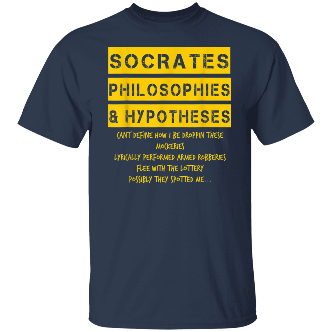 "SOCRATES" 5.3 oz. T-Shirt