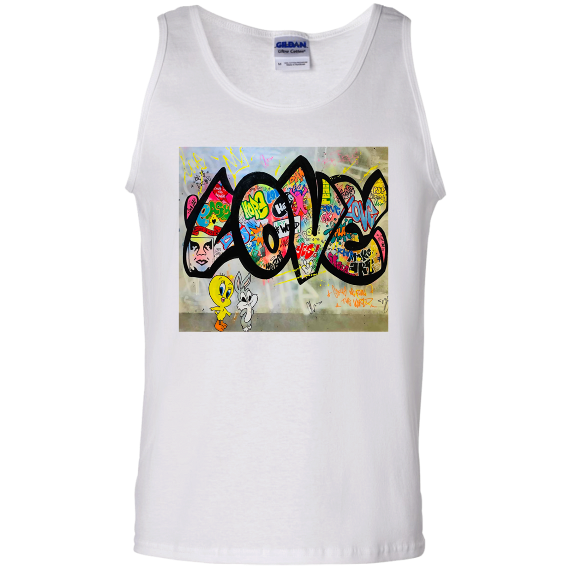 "LOVE" 100% Cotton Tank Top