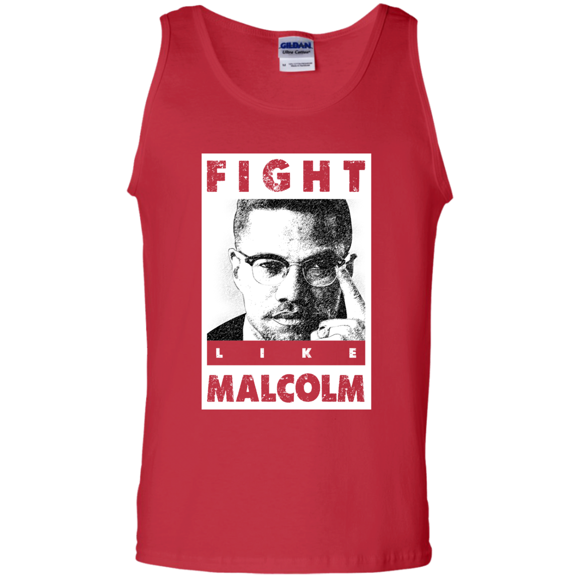 "LIKE MALCOLM" 100% Cotton Tank Top