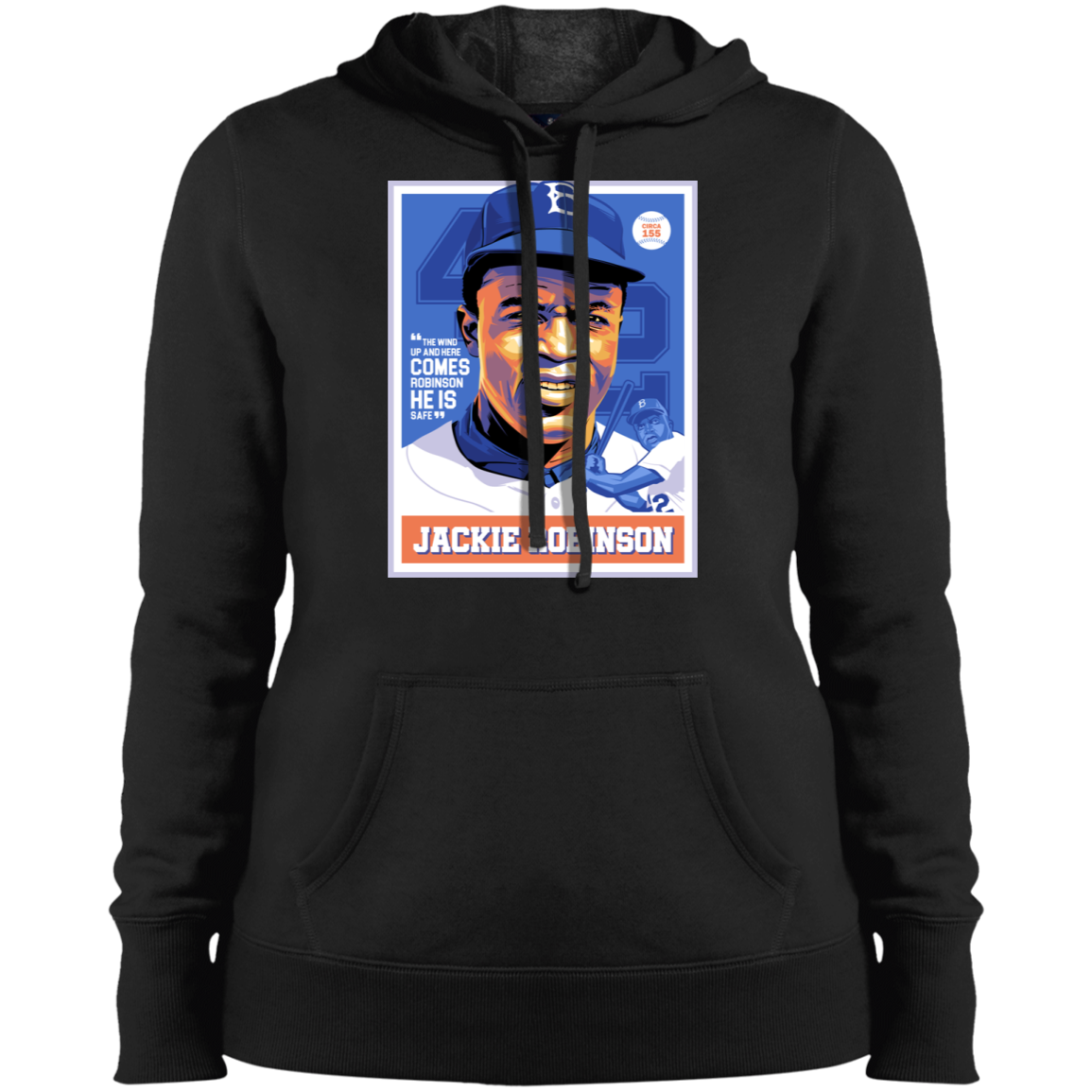 "JACKIE" Ladies' Pullover Hooded Sweatshirt