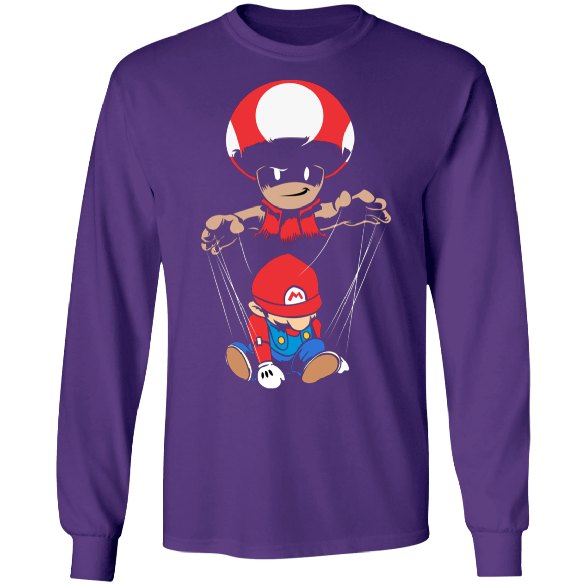 MARIO DOLL" LS Ultra Cotton T-Shirt