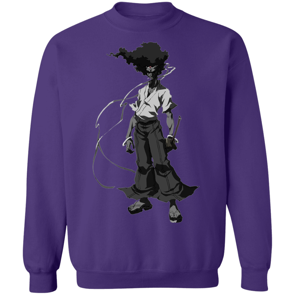 "AFRO" Crewneck Pullover Sweatshirt  8 oz.