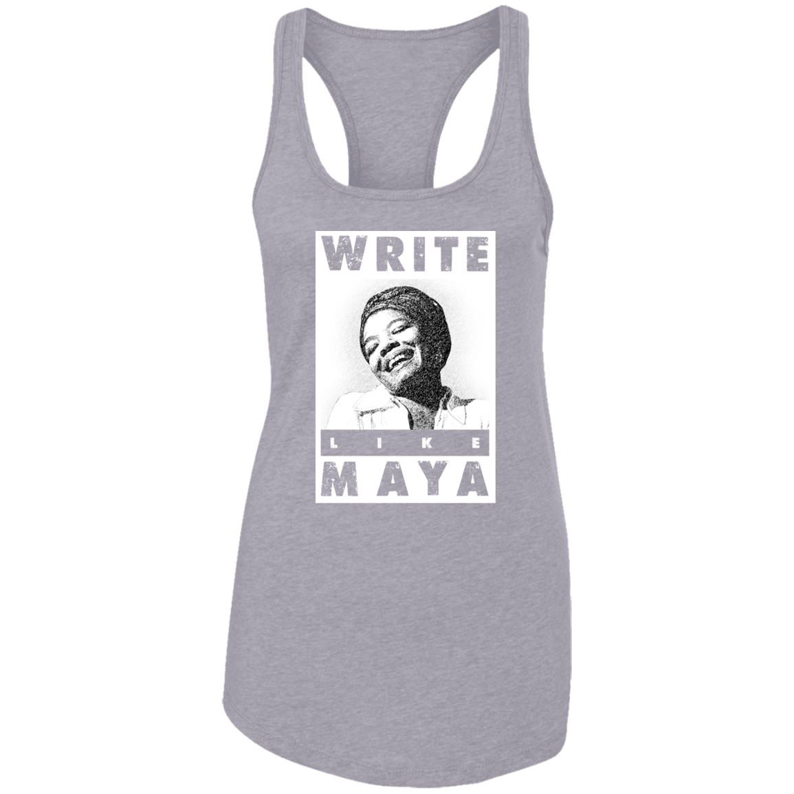 "LIKE MAYA" Ladies Ideal Racerback Tank