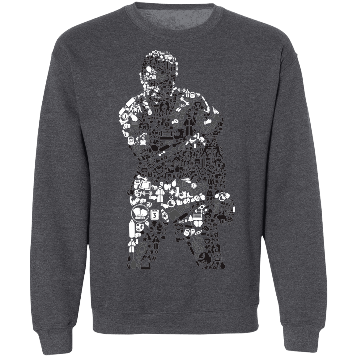 "ALI" Crewneck Pullover Sweatshirt  8 oz.