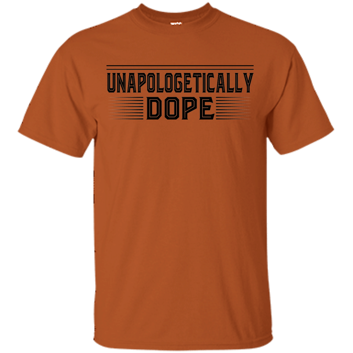 "UNAPOLOGETICALLY DOPE" Youth Ultra Cotton T-Shirt in black print