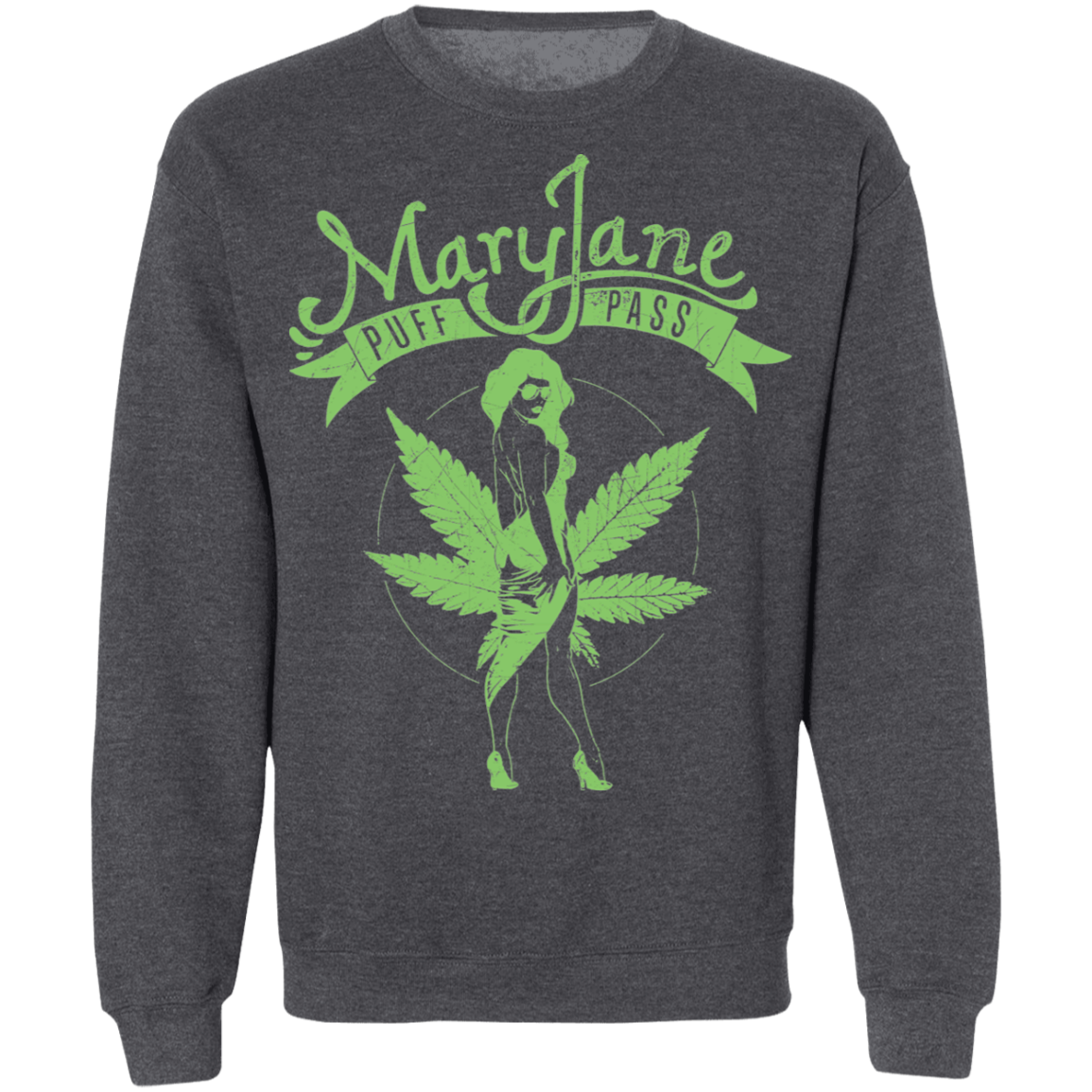 "MARY JANE" Crewneck Pullover Sweatshirt  8 oz.