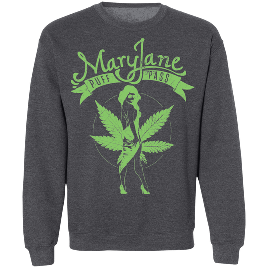 "MARY JANE" Crewneck Pullover Sweatshirt  8 oz.