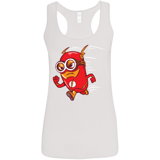 "FLASH MINION" Ladies' Softstyle Racerback Tank