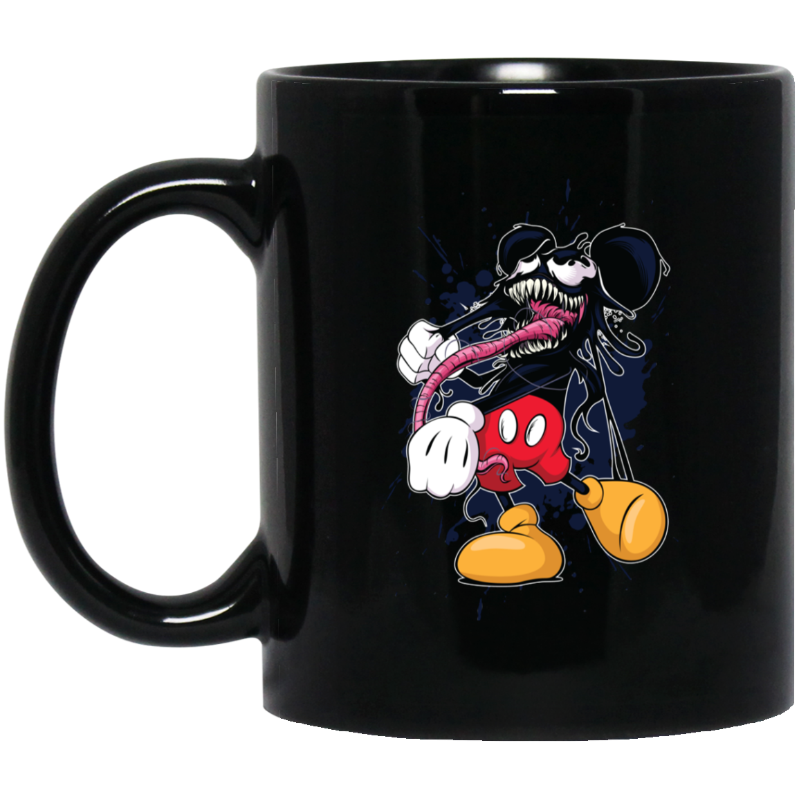 "VENOM MOUSE"11 oz. Black Mug