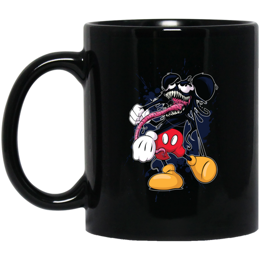 "VENOM MOUSE"11 oz. Black Mug