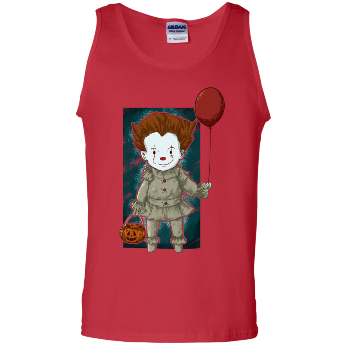 "LITTLE CLOWN" 100% Cotton Tank Top