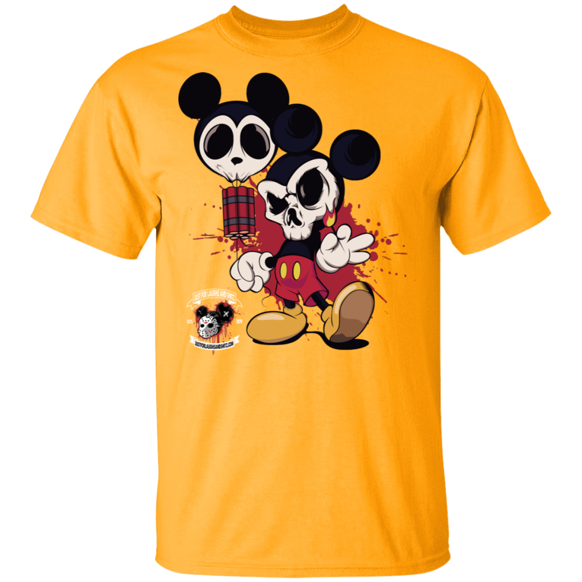 "MICKEY GO BOOM" 5.3 oz. T-Shirt