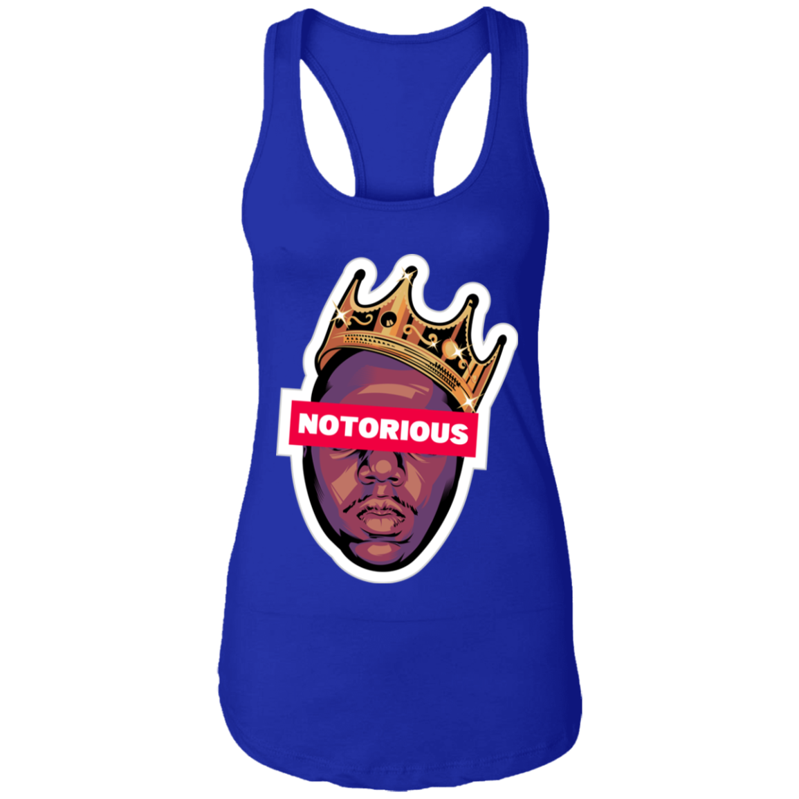 "NOTORIOUS" Ladies Ideal Racerback Tank