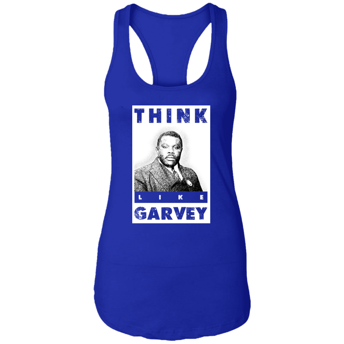 "LIKE GARVEY" Ladies Ideal Racerback Tank