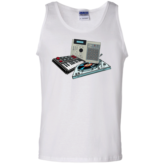 "DRUM MACHINE" 100% Cotton Tank Top