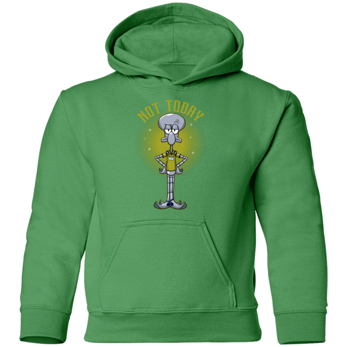 "SQUIDWARD" Youth Pullover Hoodie