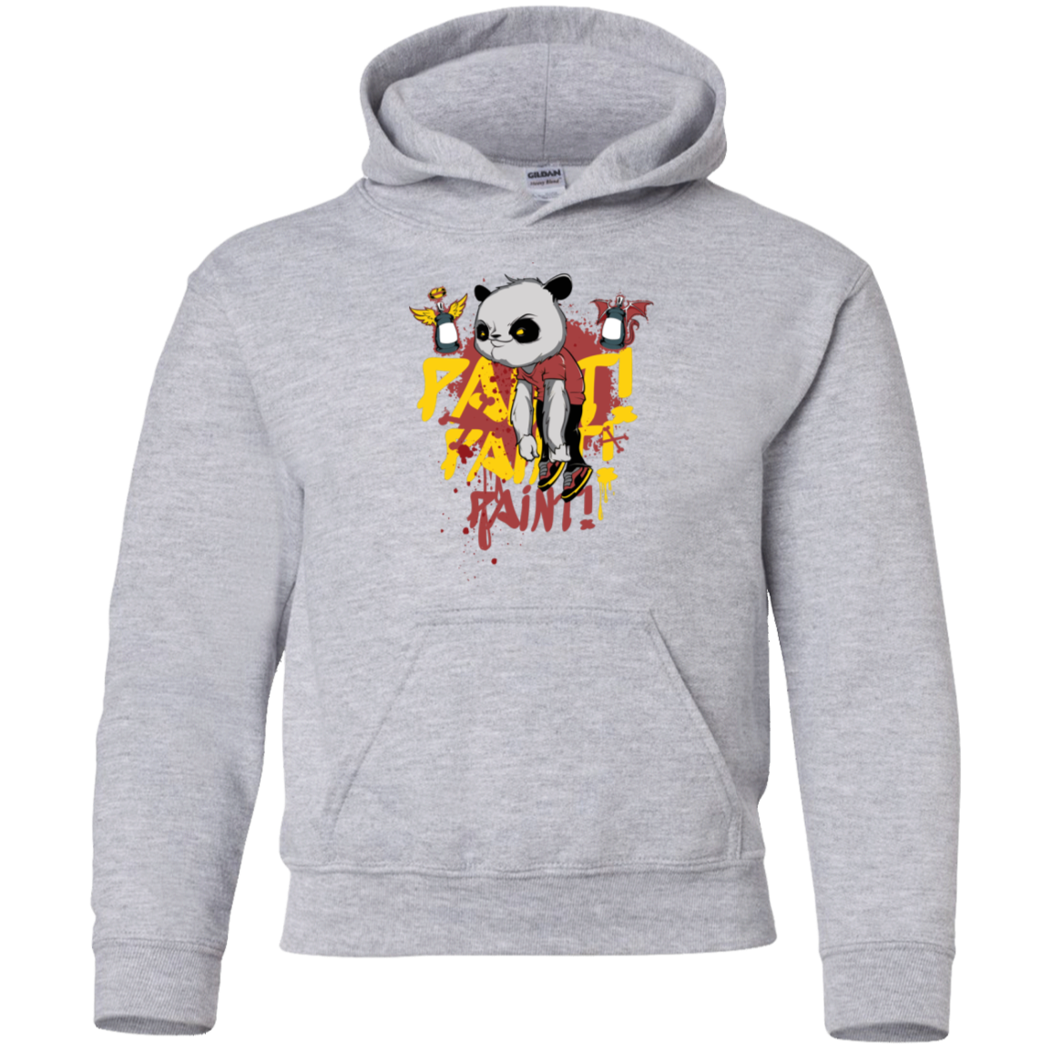 "PAINT PAINT PAINT" Youth Pullover Hoodie