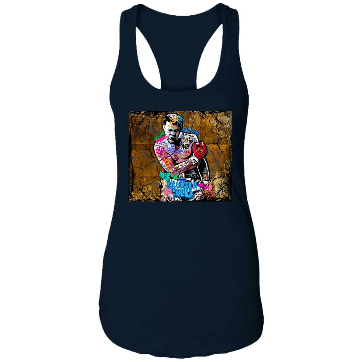 "THE GREATEST" Ladies Ideal Racerback Tank